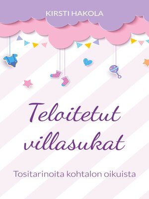 cover image of Teloitetut villasukat